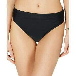 Hula Honey Bikini Bottoms High Leg Black NWT S